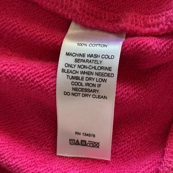 Vineyard Vines Hot pink 1/4 Zip Sweatshirt - Picture 6 of 8